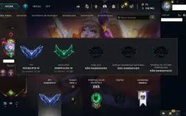 Conta Lol Todas As Skins Do Jogo!
