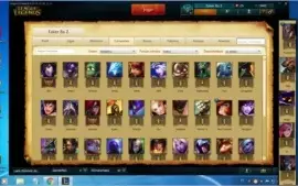 Vendo conta de LOL 30$ - 35 Campeões + Muitos outros.
