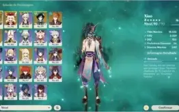 AR55 XIAOC1 + VENTI + KLEE + CHILDE + QIQIC1 + MONA + DILUC+