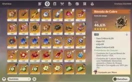 AR55 XIAOC1 + VENTI + KLEE + CHILDE + QIQIC1 + MONA + DILUC+