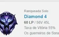 Conta DIAMANTE 4,150 REAIS COM LUX ELEMENTALISTA