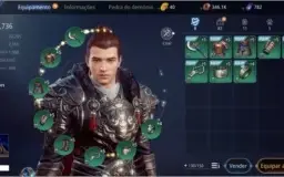 3 Contas Mir4 LV 40 server EU 42 Ótimo para Minerar