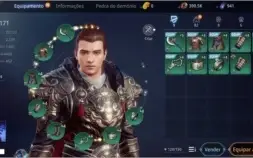 3 Contas Mir4 LV 40 server EU 42 Ótimo para Minerar