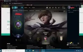 conta lol d4 e valorant ouro 3, muitas skins