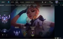Conta LoL Diamante - 639 Skins