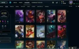 Conta LoL Diamante - 639 Skins