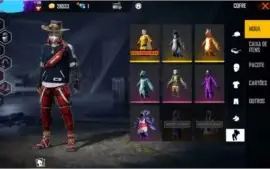 CONTA FF GEMADA COM PASSE STEAMPUNK E TOP CRIMINAL🔥