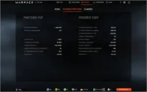 Conta Warface (level 69 quase 70) kd 1.68 5 warbox barata