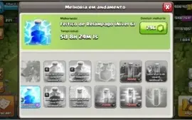 Clash of clans CV 9 barato