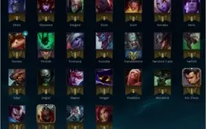 Conta Plat 4 com 89 champs