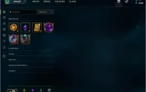 Conta Plat 4 com 89 champs