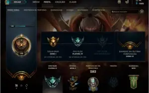 Conta Plat 4 com 89 champs