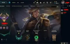 Conta League of Legends Platina