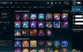 CONTA LEAGUE OF LEGENDS DIAMANTE 4