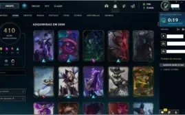 CONTA LEAGUE OF LEGENDS DIAMANTE 4
