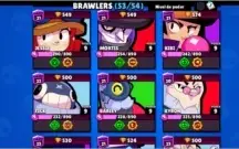 Brawl Stars Nível 127 - 42 brawlers desbloqueados