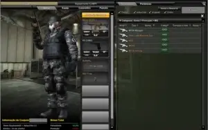 Conta (CEL 1) Combat arms (Cash Platina)