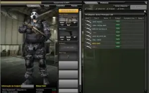 Conta (CEL 1) Combat arms (Cash Platina)
