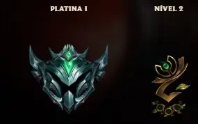 Conta Plat 1 26k de BE sem email