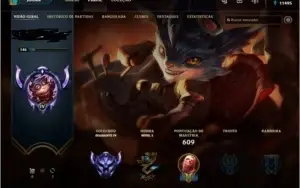 Conta de League Of Legends DIAMANTE 4