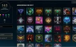 Conta de League Of Legends DIAMANTE 4