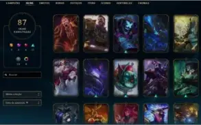 Conta de League Of Legends DIAMANTE 4