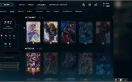 CONTA 297 SKINS + DE 3500R$ GASTOS (TODOS CHAMPIONS)
