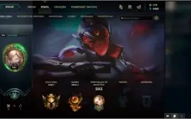 CONTA 297 SKINS + DE 3500R$ GASTOS (TODOS CHAMPIONS)
