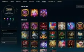 CONTA 297 SKINS + DE 3500R$ GASTOS (TODOS CHAMPIONS)
