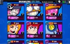 VENDO CONTA DE BRAWL STARS + CLASH ROYALE