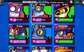 VENDO CONTA DE BRAWL STARS + CLASH ROYALE