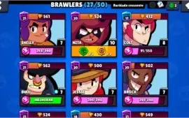 VENDO CONTA DE BRAWL STARS + CLASH ROYALE