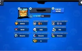 VENDO CONTA DE BRAWL STARS + CLASH ROYALE
