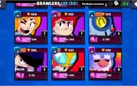 VENDO CONTA DE BRAWL STARS + CLASH ROYALE