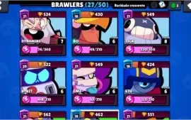 VENDO CONTA DE BRAWL STARS + CLASH ROYALE