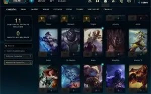 Conta FERRO 4 - Smurf LOL (league of legends) ELOMOON