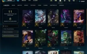 Conta FERRO 4 - Smurf LOL (league of legends) ELOMOON