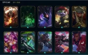 Conta no lol plat 2 - 113 skins