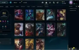 Conta diamante de lol