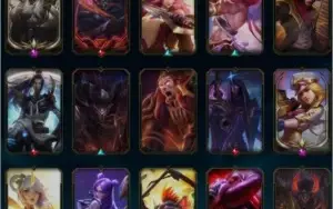 Conta Mestre(solo/duo) Diamante 3(flex), 118 champs 83 skins