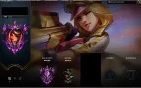 Conta Mestre(solo/duo) Diamante 3(flex), 118 champs 83 skins