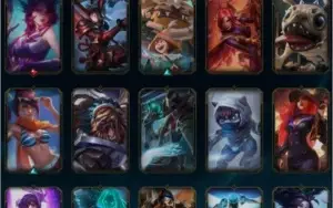 Conta Mestre(solo/duo) Diamante 3(flex), 118 champs 83 skins
