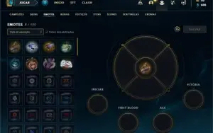 Conta prata 4 com 31 Champs e 5 Skins