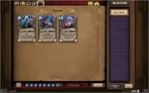 Conta Hearthstone 3k gold 7k pó + Diversas cartas