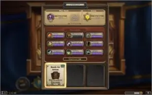 Conta Hearthstone 3k gold 7k pó + Diversas cartas