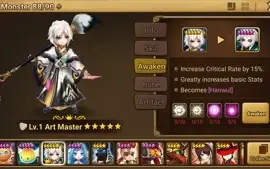 Reroll Summoners War lvl10 com Hanwul + Verdehille