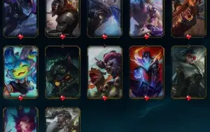 Conta League of Legends, 350+ skins, lvl 759.