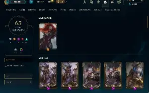 Platina 4 com 80 Champs e 63 Skins + 6 Prestigios