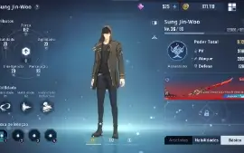 Conta (Cn) Solo Leveling Arise 3 Char Ssr E 2 Armas Ssr