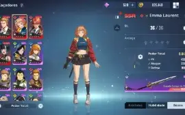 Conta (Cn) Solo Leveling Arise 3 Char Ssr E 2 Armas Ssr